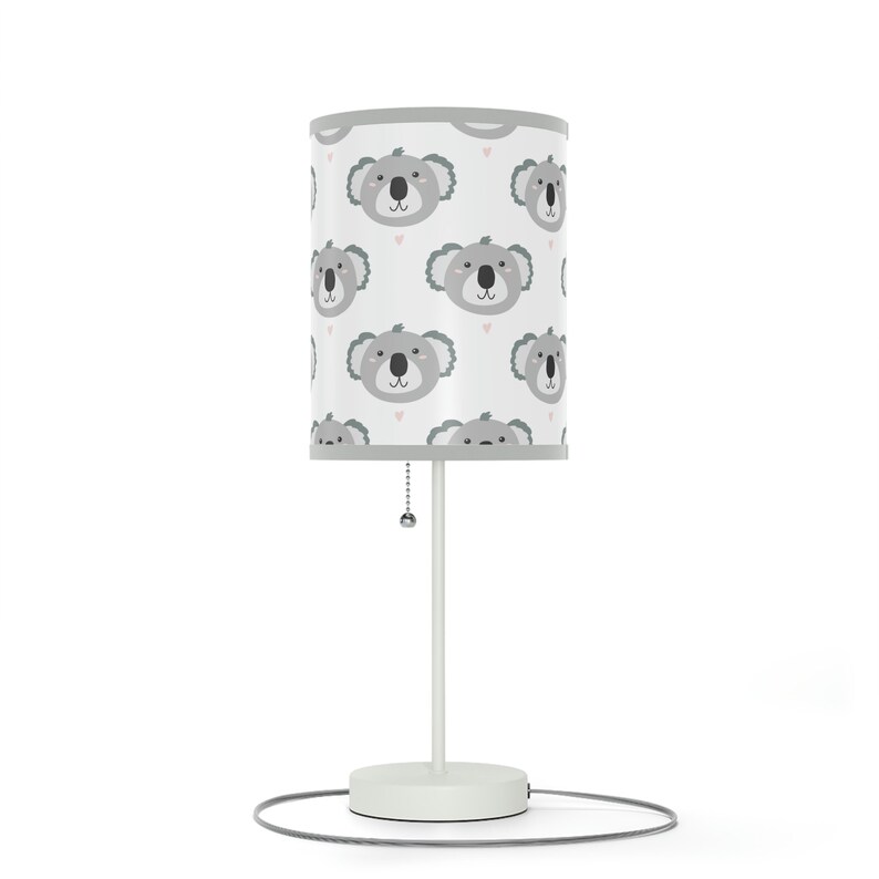 Koala Themed Baby Nursery Animal Nursery Decor Kids Table Lamp Etsy