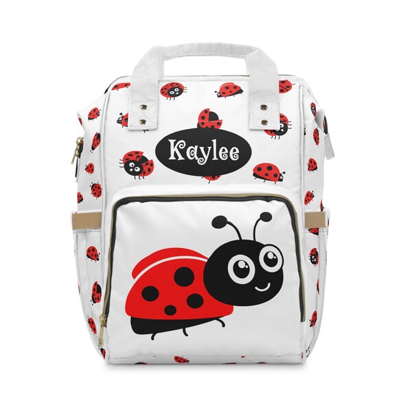 Kids Ladybug Backpack Etsy