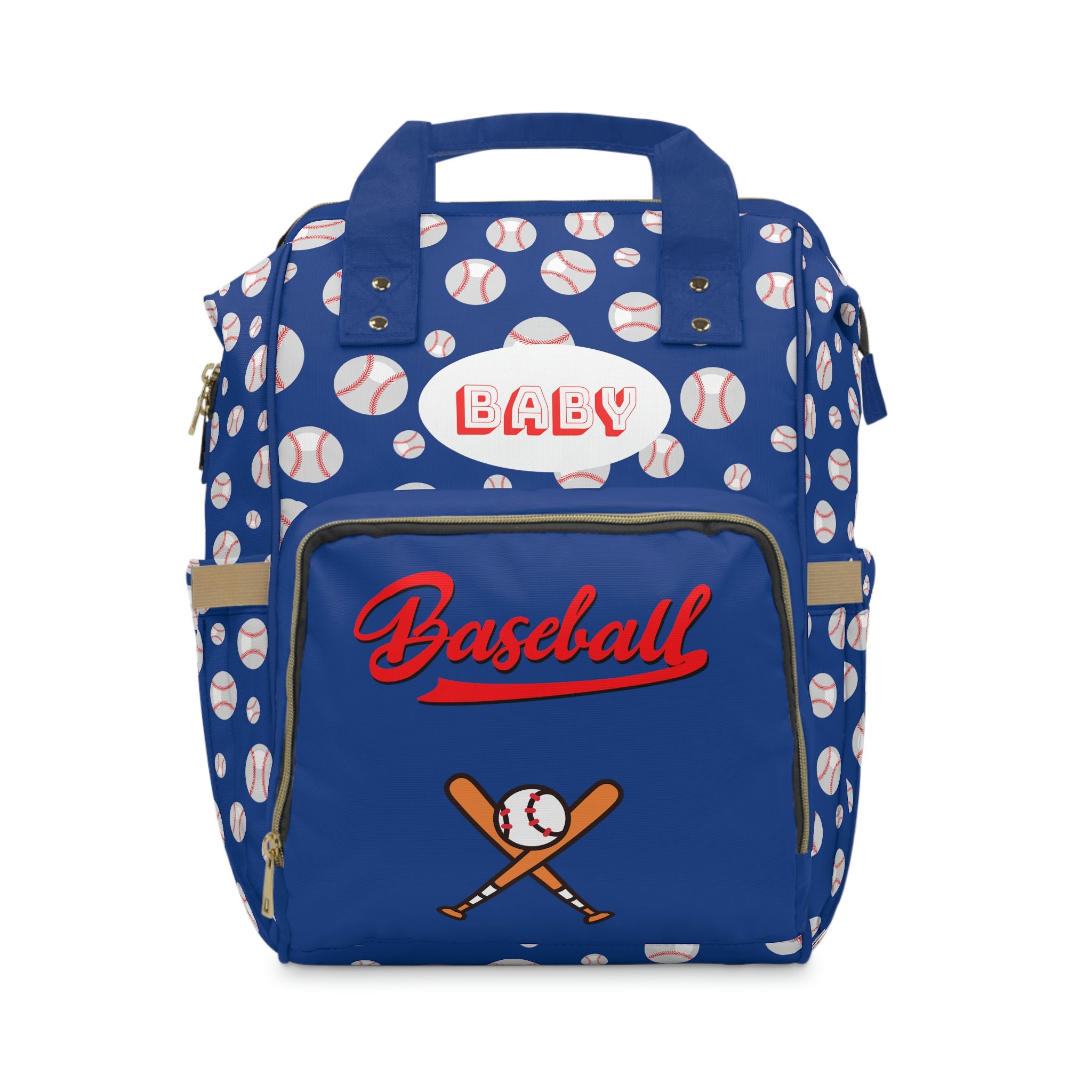 Baseball diaper store bag