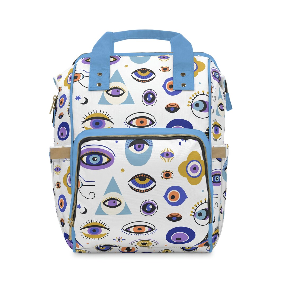 Evil Eye Diaper Bag Stylish and Functional Baby Changing Tote Baby Girl