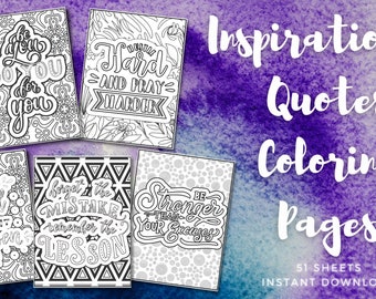 Inspirerende citaten kleurplaten