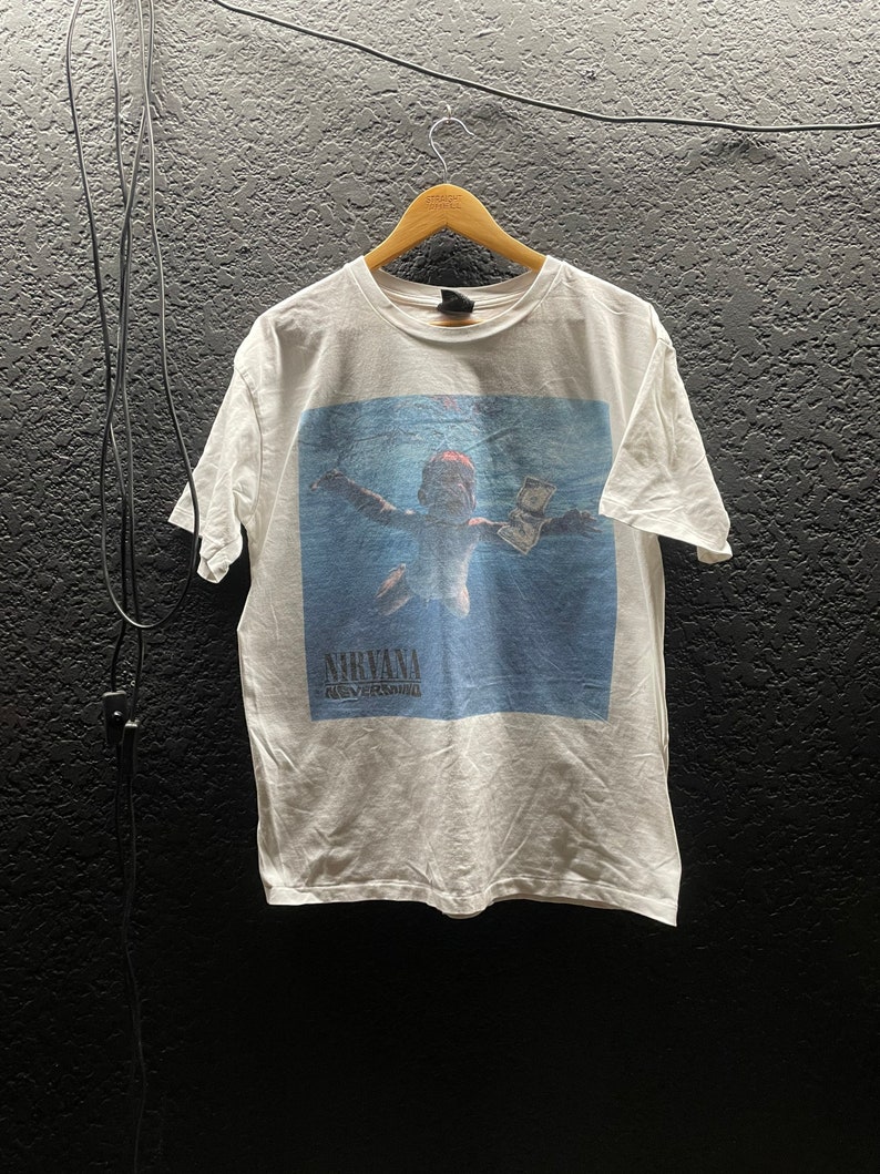 Nirvana Nevermind Vintage Band T-shirt 90s | Etsy