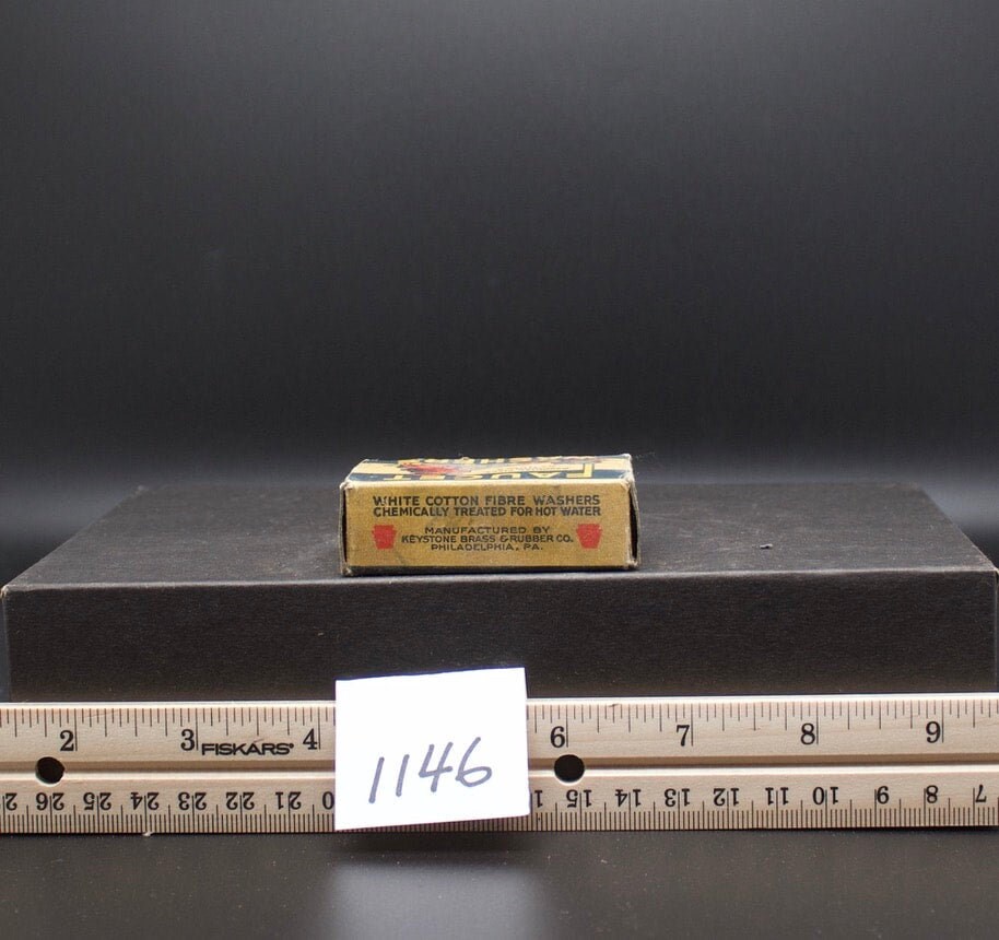 Vintage Faucet Washers Keystone Brass & Rubber Co, Philadelphia 1146 Etsy