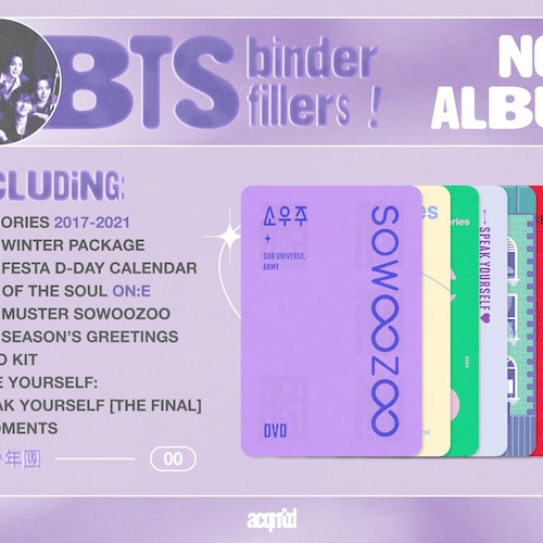 Bts Memories 2017 Blu-ray Photocard - Etsy