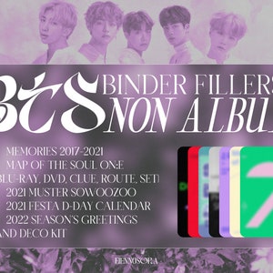 DIGITALE DOWNLOAD! BTS Koreaanse niet-albumbindmiddelen voor het verzamelen van kpop-fotokaarten!