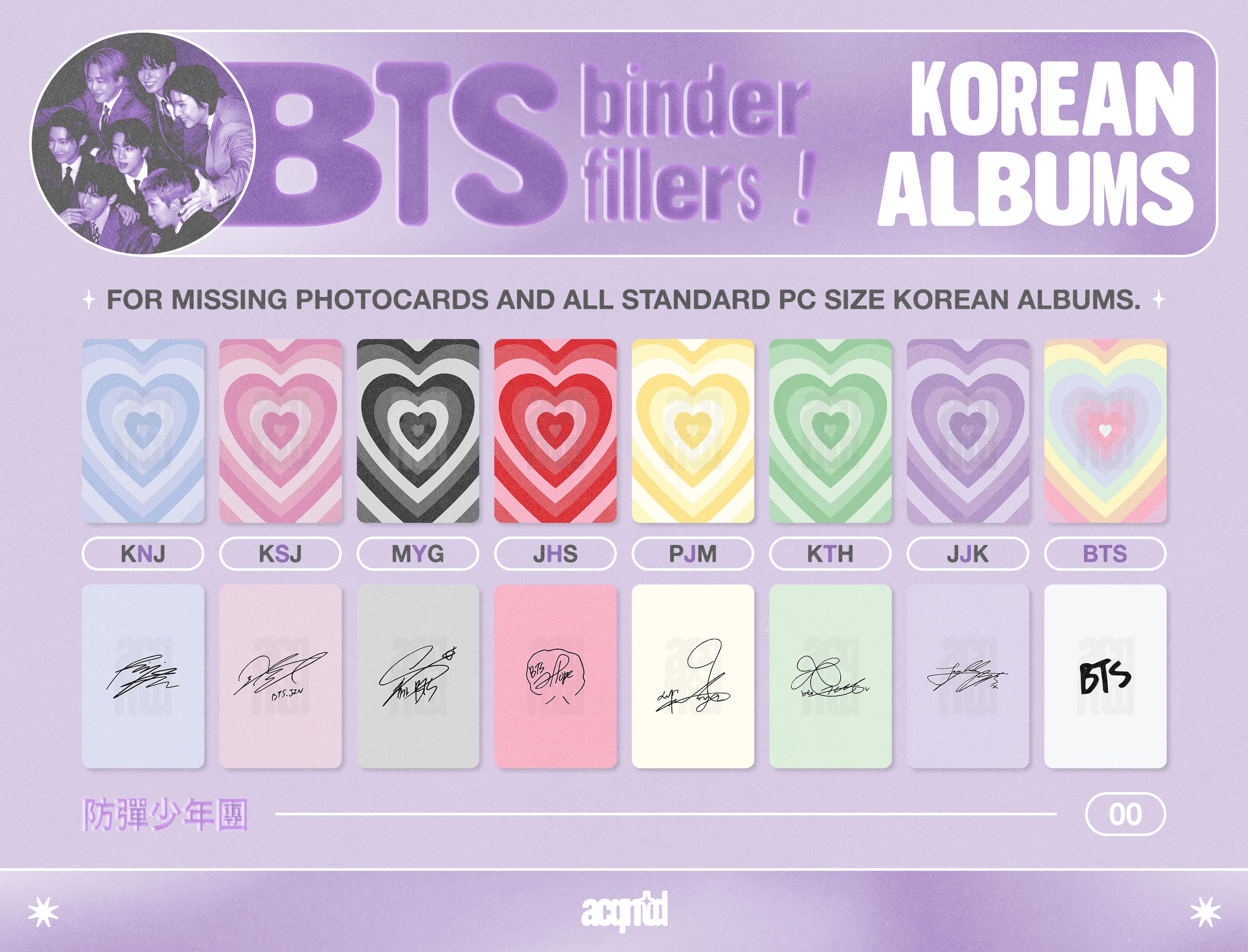 Jimin Photocard Binder - Etsy