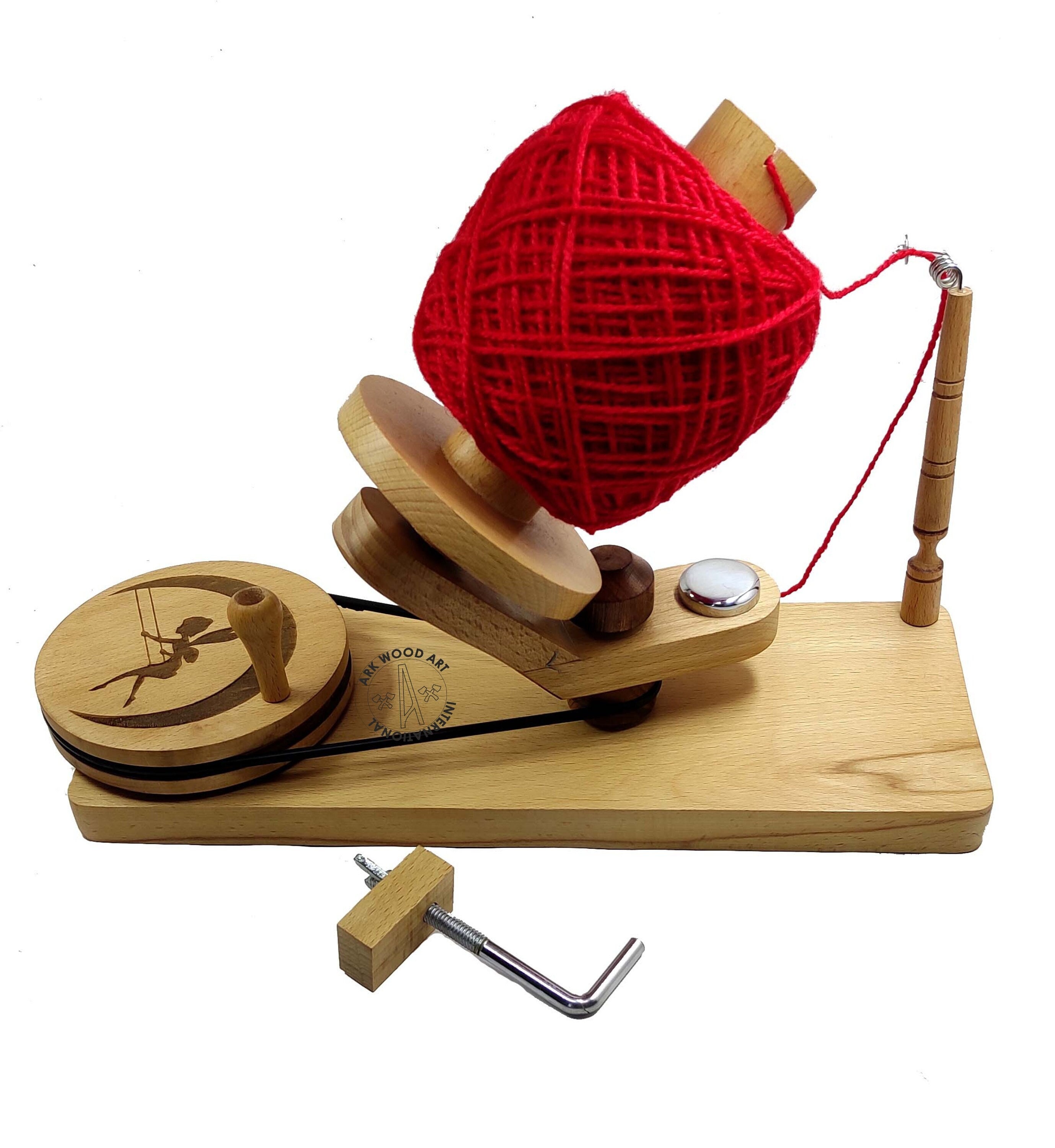 Yarn Swift Winder & Yarn Ball Winder, Wool Speedy Table Top Winder