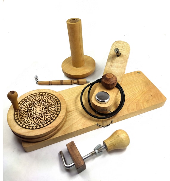 Yarn Winder Yarn Swift Knitting Tool Wooden Hand Winder for Making