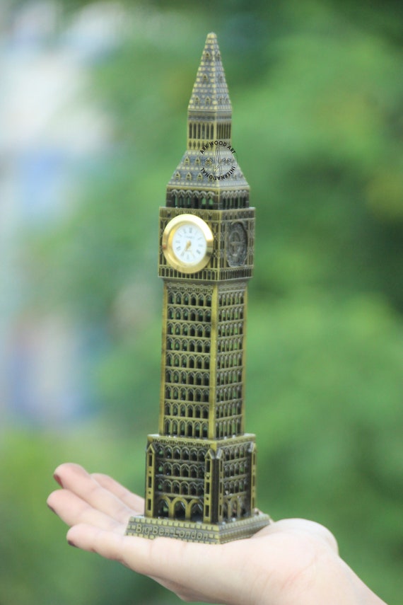 Handmade Antique Big Ben Miniature: London Landmark Souvenir - Etsy UK