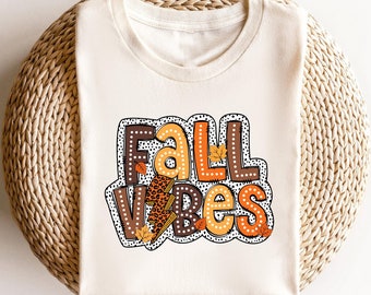 Thankgiving Shirts Hello Fall TShirt, Fall Vibes, Autumn Vibes, Fall Vibes, Thankgiving Shirts