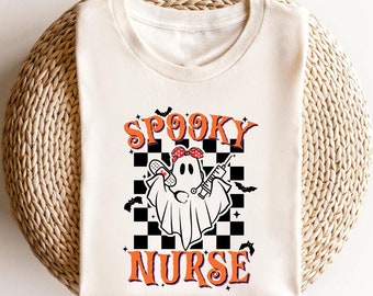 Halloween Nurse Shirt - Spooky Nurse - Halloween Nurse Tee & Sweatshirt