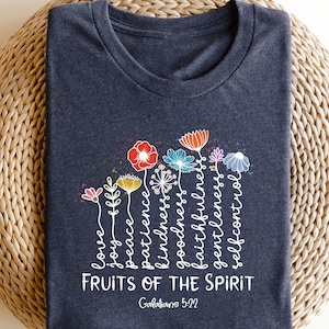 Christian Shirts Bible Verse TShirt, The fruit of the spirit ,The fruit of the spirit ,Christian Shirts
