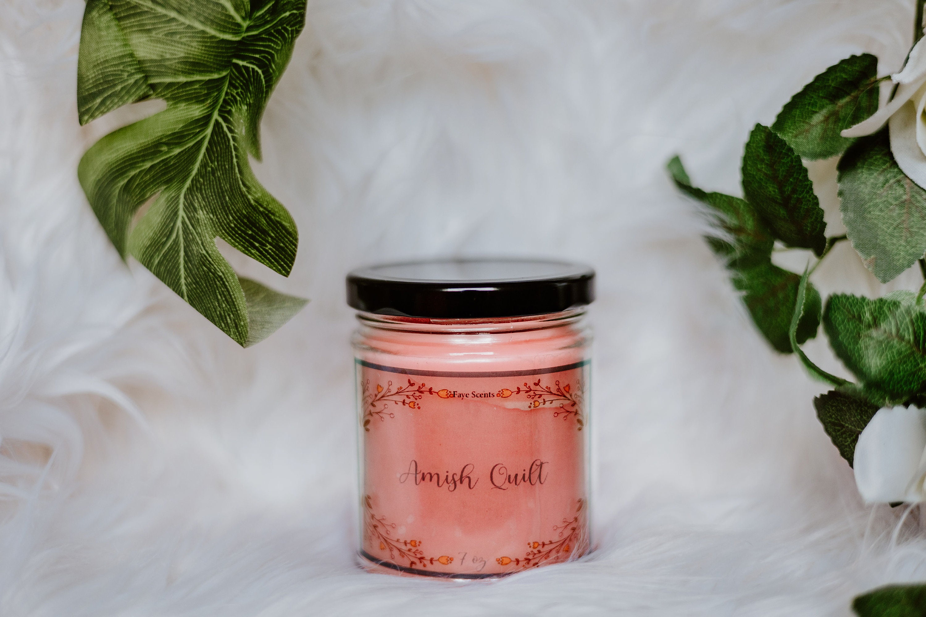 Homemade Candles Parasoy Wax Scented Candles 7 Oz Size Etsy