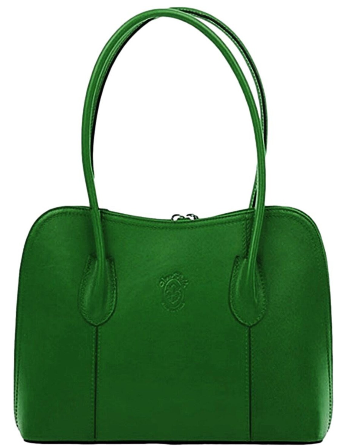 Shoulder Bag Top Handle Grab Bag Vera Pelle Italian Leather Etsy UK