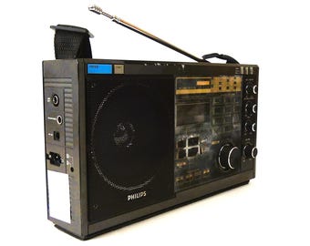 Radio Vintage Philips D2935 World Receiver | Cuotas sin interés