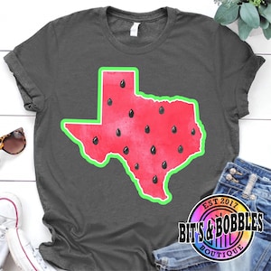 Anguria, Texas, acquerello, Png, digitale, download, maglietta, design