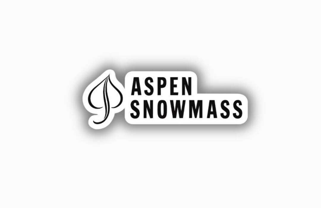 Aspen Snowmass Ski Resort Vinyl Printed Sticker - Peel and Stick - Etsy
