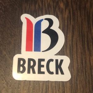 Breckenridge Ski Resort Vinyl Printed Sticker - peel and stick