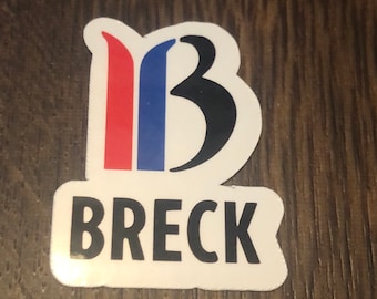 Breckenridge Ski Resort Vinyl Printed Sticker - peel and stick