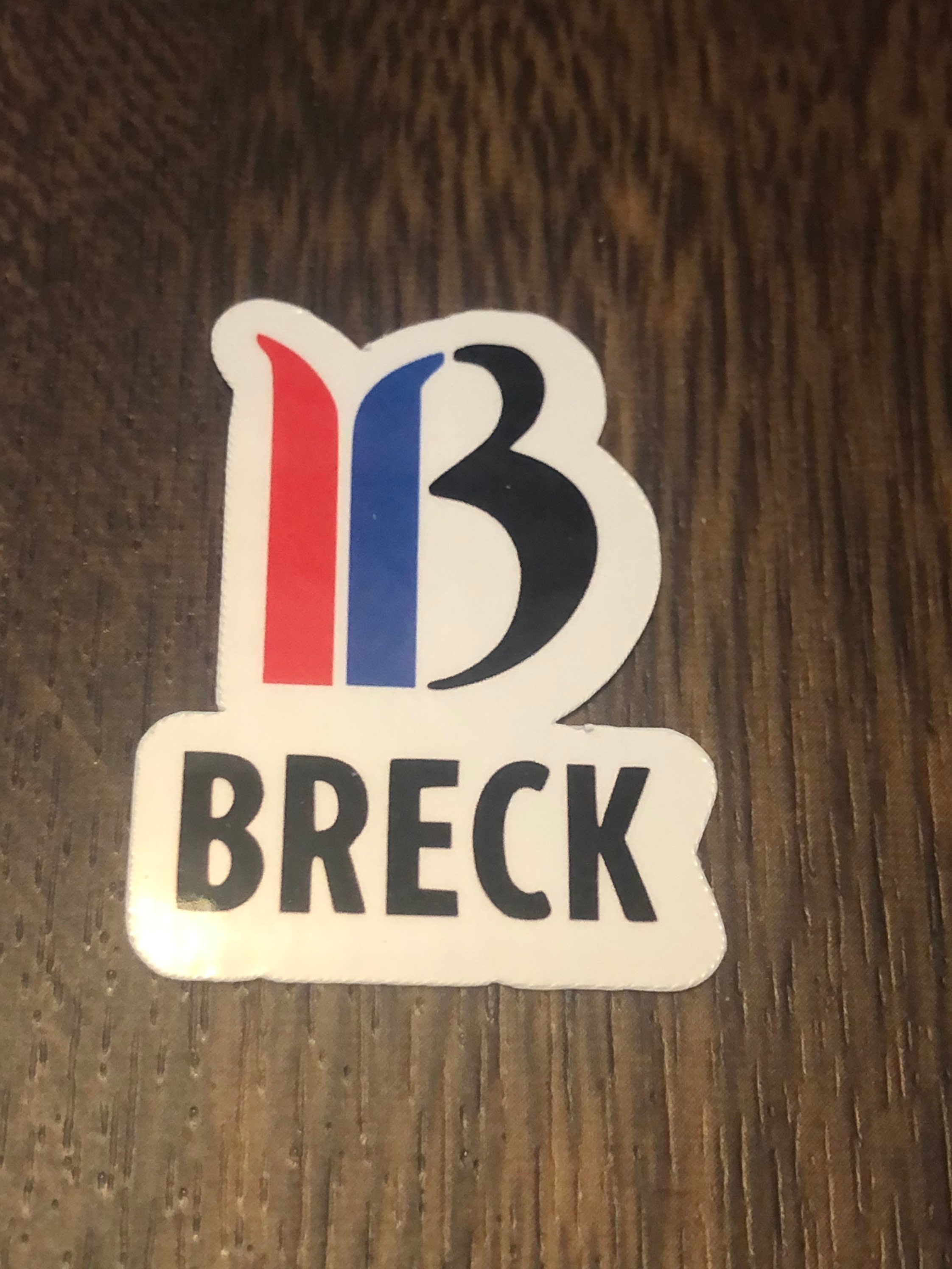 Breckenridge Ski Resort Vinyl Printed Sticker - peel and stick