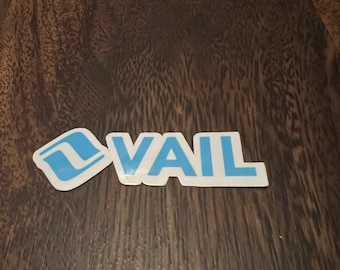 Vail Ski Resort Vinyl Printed Sticker - peel and stick