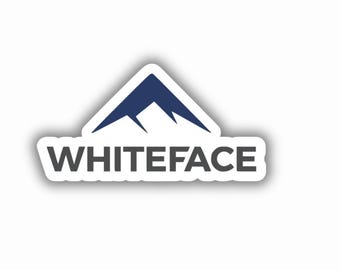 Vinylbedrukte sticker Whiteface Mountain Ski Resort: afpellen en plakken