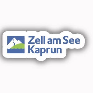 Vinylbedrukte sticker skiresort Zell am See Kaprun - loslaten en plakken