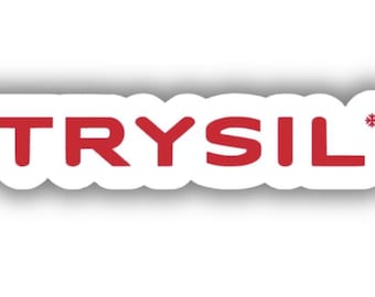 Adhesivo de vinilo impreso de la estación de esquí de Trysil (despegable y pegable)