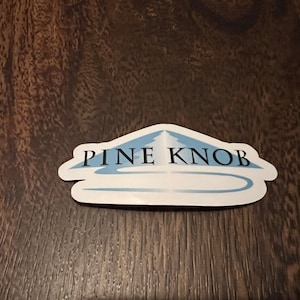 Pine Knob Ski Resort Vinyl Printed Sticker - peel and stick