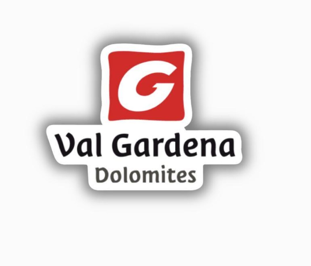 Val Name Sticker Val Gardena Dolomites Ski Resort Vinyl Printed Sticker - Peel and Stick ...