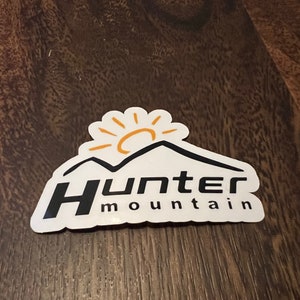 Hunter Mountain Ski Resort Vinyl Aufkleber - Schälen und Aufkleben