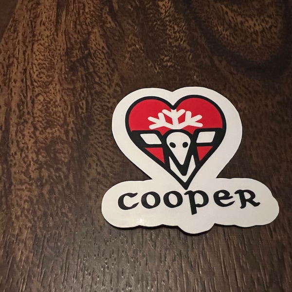 Cooper Ski Resort Vinyl Printed Sticker - peel and stick