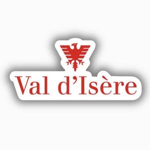 Val D’Isere Ski Resort Vinyl Printed Sticker - peel and stick