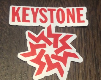 Keystone Ski Resort Vinyl Printed Sticker - peel and stick