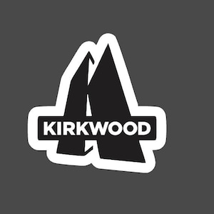Sticker vinyle imprimé Kirkwood Ski Resort - peel and stick