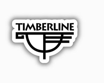 Timberline Ski Resort Vinyl Aufkleber - Schälen und Aufkleben