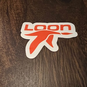 Loon Ski Resort Vinyl Aufkleber - Schälen und aufkleben