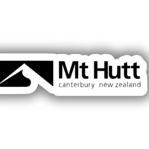 Mt Hutt Ski Resort Vinyl Aufkleber - Schälen und aufkleben
