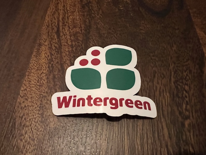 Wintergreen Ski Resort Vinyl Printed Sticker peel and stick image 1