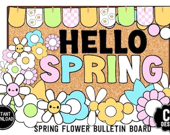 April Showers Bring May Flowers Wooden Block Sign - Spring Home Decor, 5x5 Inch Tabletop Shelf Decoration, Seasonal Gift