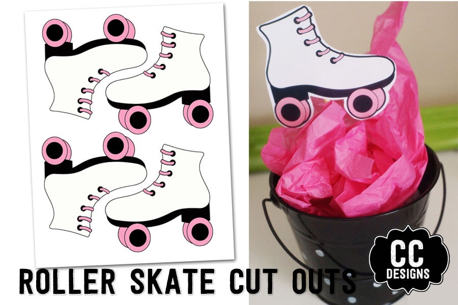 printable-roller-skating-birthday-skates-cut-out-centerpieces-party-decor-skates-print-and-cut-roller-skate-party-instant-download-etsy