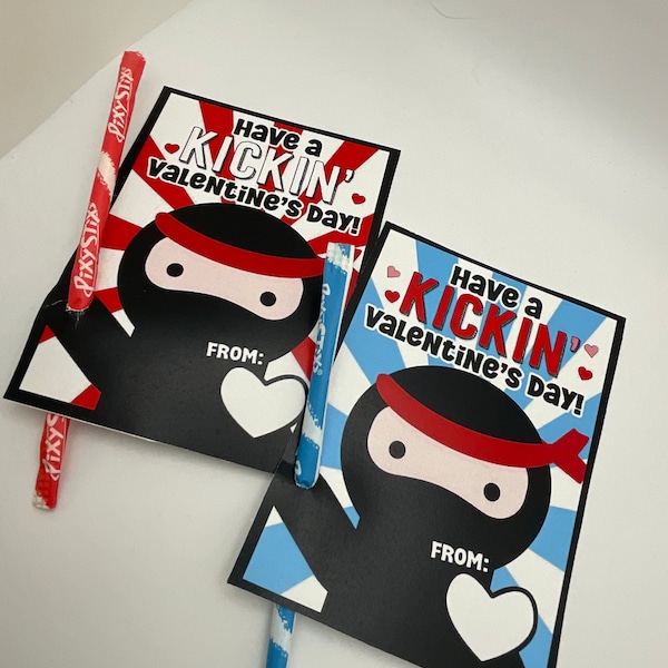 Ninja Valentine - Etsy