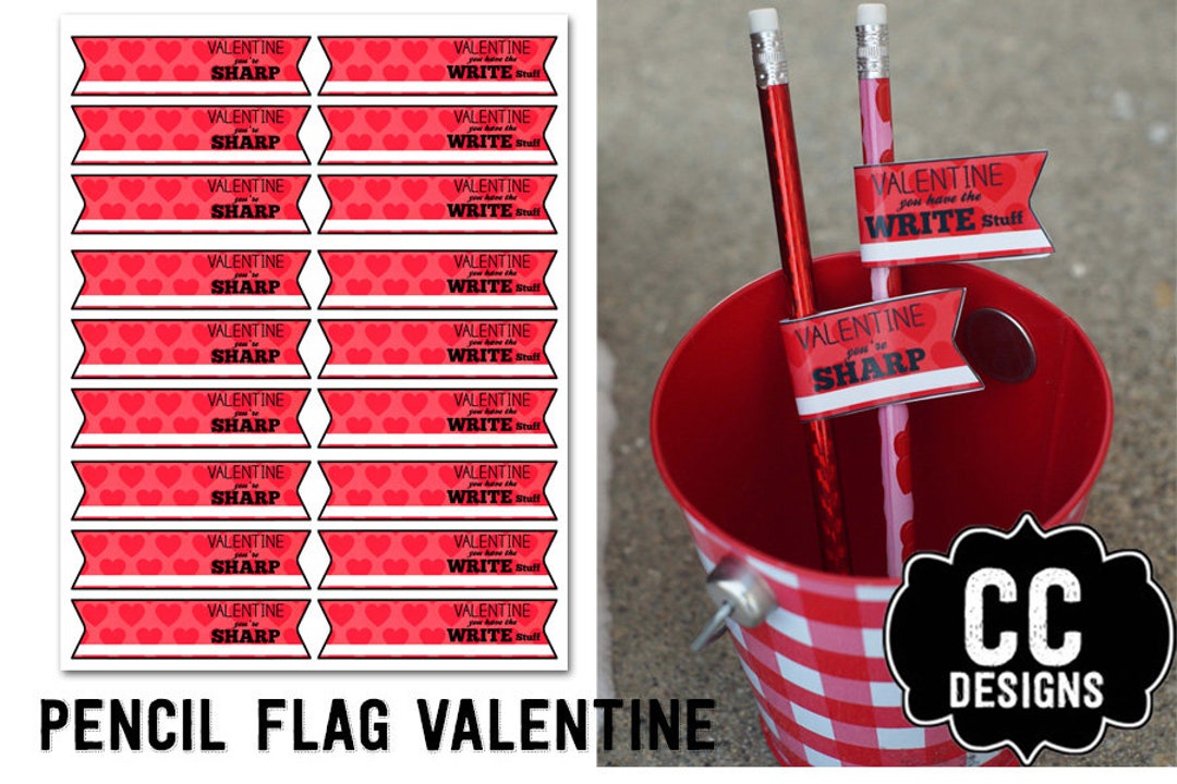 valentine-printable-pencil-flags-flag-tags-valentine-printable-for-kids-instant-download-pencil