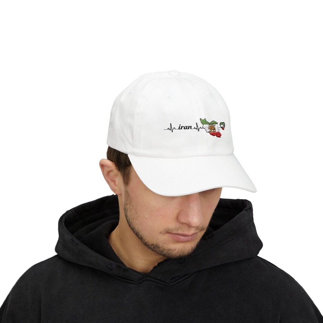 EKG Pahlavi Flag Dad Cap | Pahlavi Hat | Shir O Khorshid Persian ...
