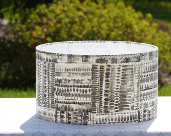 Modern Aztec Fabric Lampshade