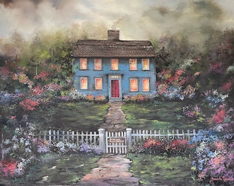Glebe House - Original Oil on Canvas