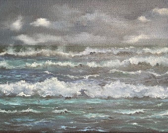 Sea V - Original Oil on Canvas