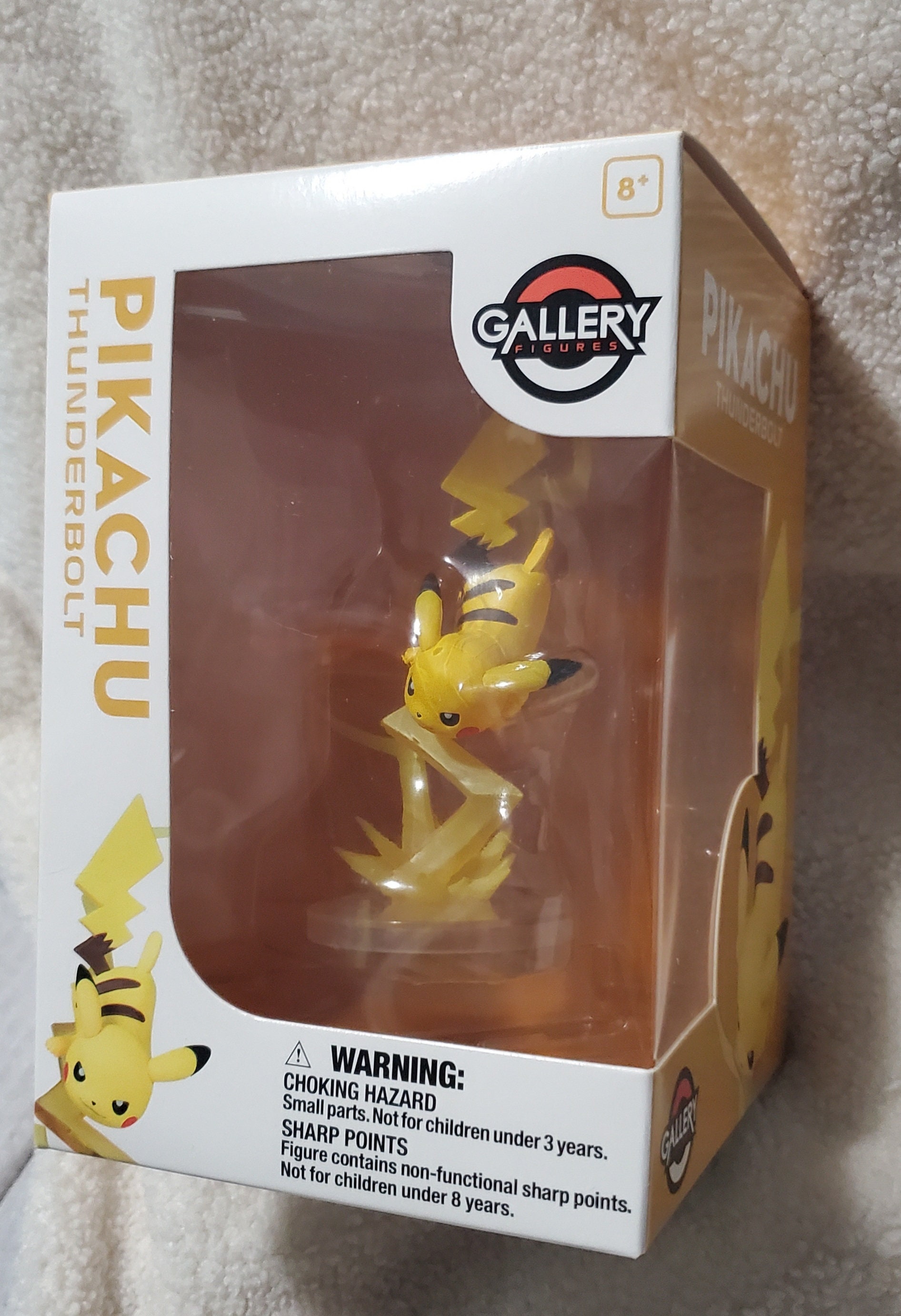 pokemon gallery figure pikachu thunderbolt