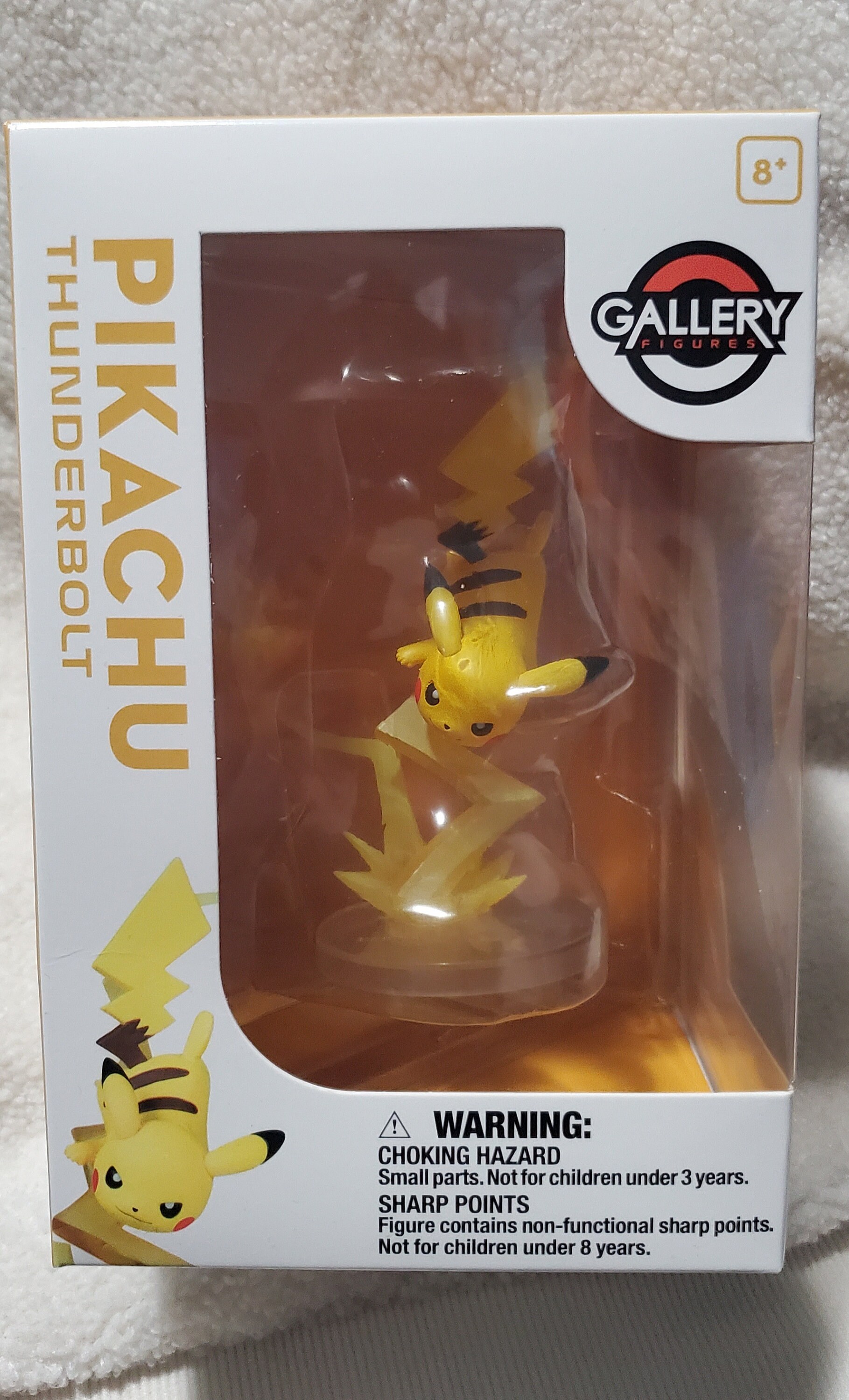 pokemon gallery figure pikachu thunderbolt