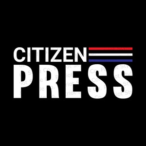 Citizen Press svg, png, jpg, eps, dxf Patriotic Downloadable Digital Design for T-Shirts, Mugs, Stickers, and More